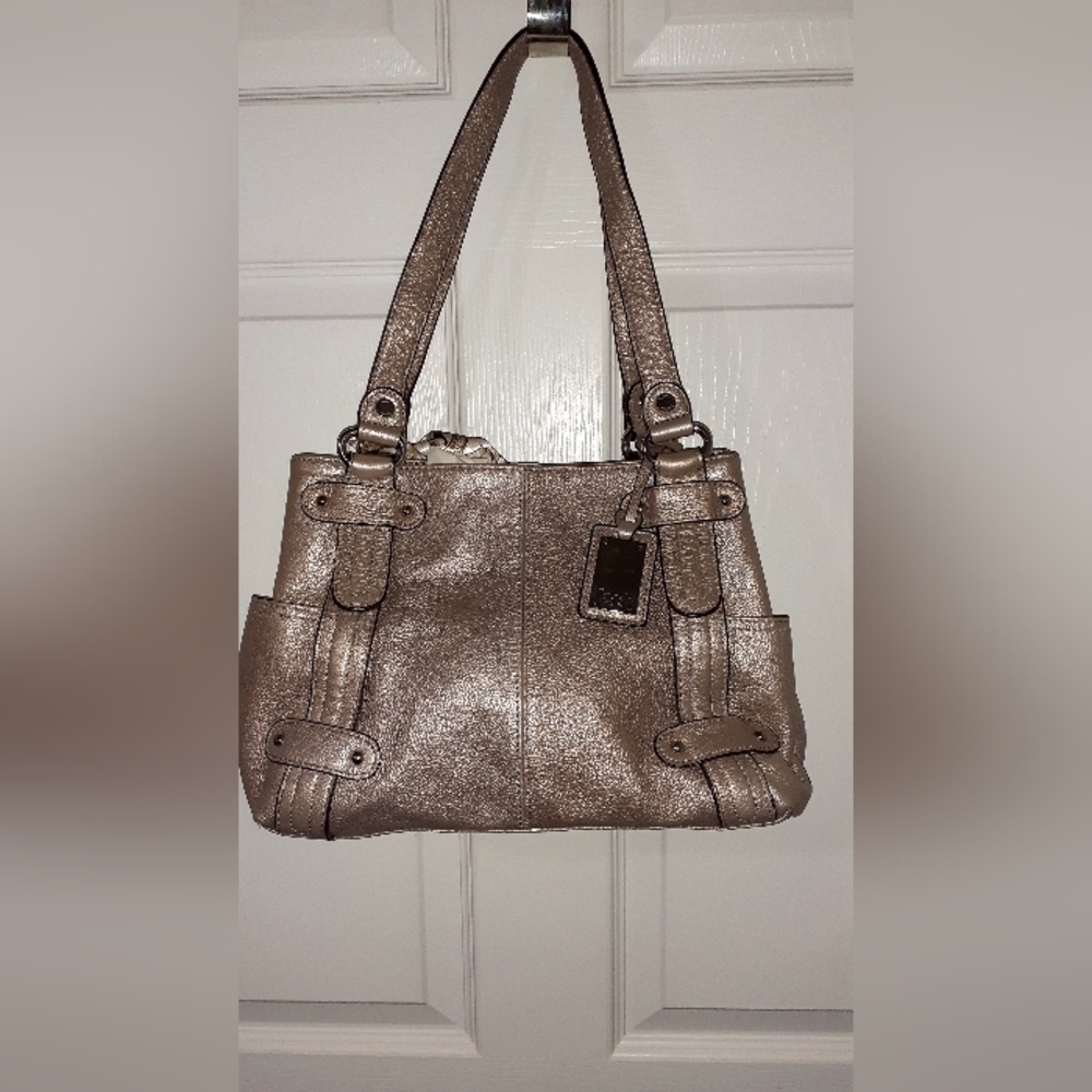 Tignanello Copper-like Handbag - Picture 11 of 13